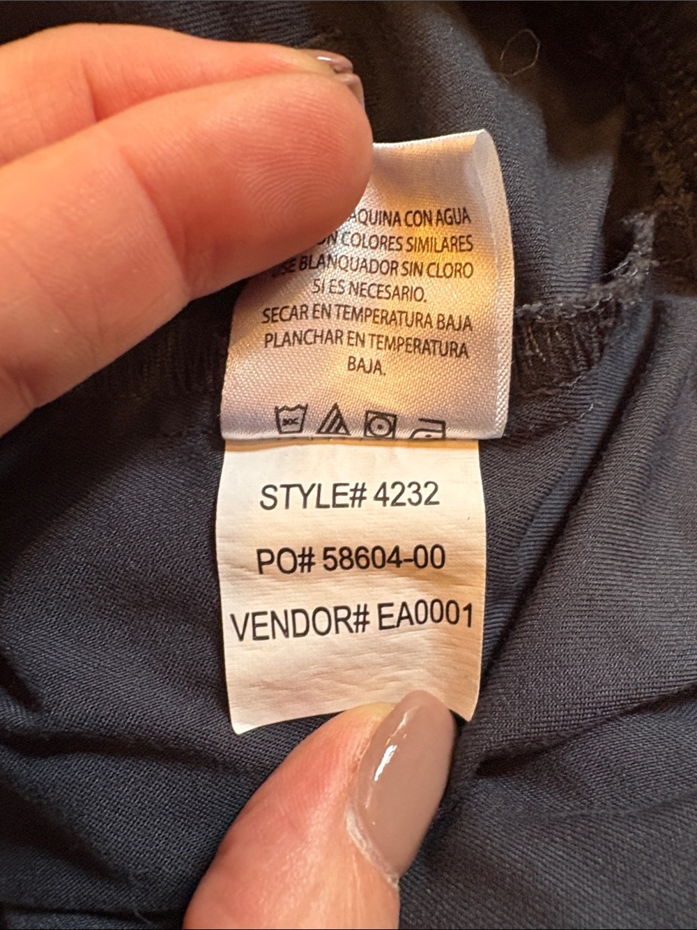 Grey’s Anatomy Grey Wide-Leg Pull-On scrub Pants - Picture 13 of 14